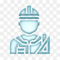 建筑师图标 工作和职业图标 徽标-空若网 建筑师图标 工作和职业图标 徽标-空若网
