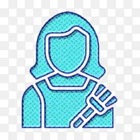 工作和职业图标 女佣图标 管家图标-空若网 工作和职业图标 女佣图标 管家图标-空若网