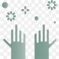 洗手 绿色 手-空若网 洗手 绿色 手-空若网