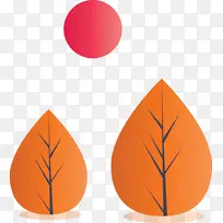 ��ɫ Ҷ�� ��-������