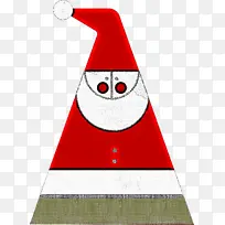 圆锥体 圣诞老人 三角形-空若网 圆锥体 圣诞老人 三角形-空若网