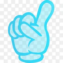 手势 水彩画 油漆-空若网 手势 水彩画 油漆-空若网