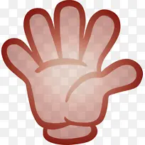 手势 水彩画 油漆-空若网 手势 水彩画 油漆-空若网