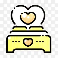 爱情图标 婚礼图标 床图标-空若网 爱情图标 婚礼图标 床图标-空若网