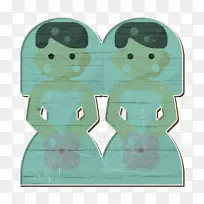 婚礼图标 新娘图标 绿色-空若网 婚礼图标 新娘图标 绿色-空若网