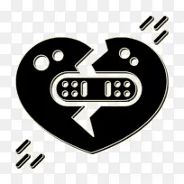 破碎的心图标 受伤的图标 爱的图标-空若网 破碎的心图标 受伤的图标 爱的图标-空若网