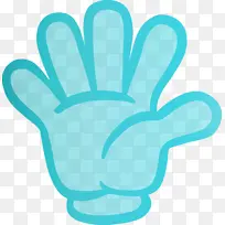 手势 水彩 油漆-空若网 手势 水彩 油漆-空若网