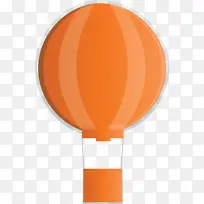 热气球 漂浮 橙色-空若网 热气球 漂浮 橙色-空若网