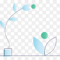 现代艺术 花卉 水蓝-空若网 现代艺术 花卉 水蓝-空若网
