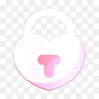 锁形图标 爱情图标 粉色-空若网 锁形图标 爱情图标 粉色-空若网