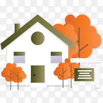 待售房屋 橙色 线条-空若网 待售房屋 橙色 线条-空若网