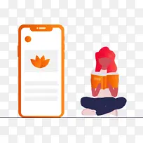 手机 橙色 手机壳-空若网 手机 橙色 手机壳-空若网