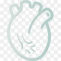 心脏器官 水彩画 油漆-空若网 心脏器官 水彩画 油漆-空若网