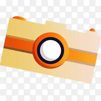 相机 橙色 黄色-空若网 相机 橙色 黄色-空若网