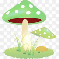 蘑菇 水彩 油漆-空若网 蘑菇 水彩 油漆-空若网