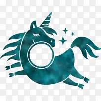 独角兽框架 标志-空若网 独角兽框架 标志-空若网