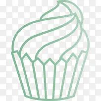 可爱纸杯蛋糕 卡通纸杯蛋糕 绿色-空若网 可爱纸杯蛋糕 卡通纸杯蛋糕 绿色-空若网