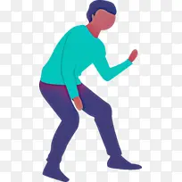 男人弯腰站着电蓝氨纶休闲服-空若网 男人弯腰站着电蓝氨纶休闲服-空若网