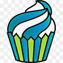 可爱的纸杯蛋糕 卡通纸杯蛋糕 绿松石-空若网 可爱的纸杯蛋糕 卡通纸杯蛋糕 绿松石-空若网