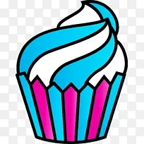 可爱的纸杯蛋糕卡通纸杯蛋糕绿松石-空若网 可爱的纸杯蛋糕卡通纸杯蛋糕绿松石-空若网