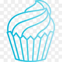 可爱的纸杯蛋糕 卡通纸杯蛋糕 水绿色-空若网 可爱的纸杯蛋糕 卡通纸杯蛋糕 水绿色-空若网