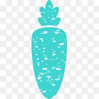 胡萝卜 复活节 水彩画-空若网 胡萝卜 复活节 水彩画-空若网