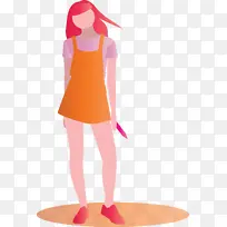 时尚女孩 站立 服装-空若网 时尚女孩 站立 服装-空若网