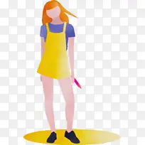 时尚女孩 水彩画 颜料-空若网 时尚女孩 水彩画 颜料-空若网