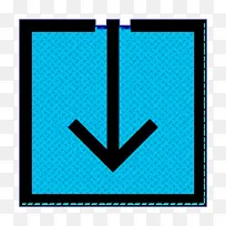 下载图标 用户界面图标 绿松石色-空若网 下载图标 用户界面图标 绿松石色-空若网