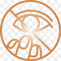 冠状病毒 新冠病毒 橙色-空若网 冠状病毒 新冠病毒 橙色-空若网