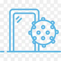 冠状病毒 蓝色 文本-空若网 冠状病毒 蓝色 文本-空若网