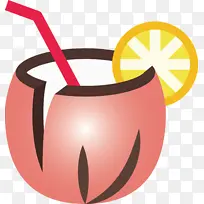 椰子鸡尾酒 植物 水果-空若网 椰子鸡尾酒 植物 水果-空若网