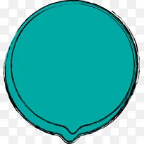 思想泡泡 演讲气球 水绿色-空若网 思想泡泡 演讲气球 水绿色-空若网