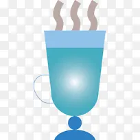 热巧克力 蓝色 水绿色-空若网 热巧克力 蓝色 水绿色-空若网