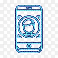 数据保护图标 面部图标 手机壳-空若网 数据保护图标 面部图标 手机壳-空若网