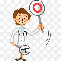 卡通 医生 手指-空若网 卡通 医生 手指-空若网
