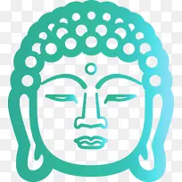 佛像 头像 绿松石-空若网 佛像 头像 绿松石-空若网