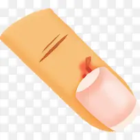 橙色 手指 手-空若网 橙色 手指 手-空若网