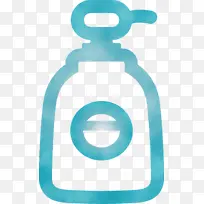 洗手消毒液瓶 水彩 油漆-空若网 洗手消毒液瓶 水彩 油漆-空若网