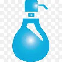 洗手液瓶 水绿色 绿松石色-空若网 洗手液瓶 水绿色 绿松石色-空若网