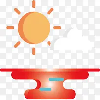 日出 橙色 材质属性-空若网 日出 橙色 材质属性-空若网