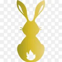 可爱的兔子 复活节 黄色-空若网 可爱的兔子 复活节 黄色-空若网