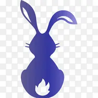 可爱的兔子 复活节 水彩画-空若网 可爱的兔子 复活节 水彩画-空若网