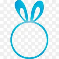 复活节兔子画框 水彩 油漆-空若网 复活节兔子画框 水彩 油漆-空若网