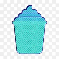 华夫饼杯图标 冰淇淋图标 浅绿色-空若网 华夫饼杯图标 冰淇淋图标 浅绿色-空若网