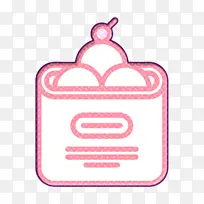 冰淇淋图标 食品和餐厅图标 粉色-空若网 冰淇淋图标 食品和餐厅图标 粉色-空若网