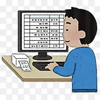 卡通 电脑显示器配件 工作-空若网 卡通 电脑显示器配件 工作-空若网