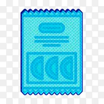 糖果图标 食品和餐厅图标 蓝色-空若网 糖果图标 食品和餐厅图标 蓝色-空若网