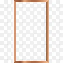 相框 棕色 材料属性-空若网 相框 棕色 材料属性-空若网
