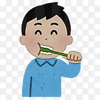 卡通 刷牙 鼻子-空若网 卡通 刷牙 鼻子-空若网